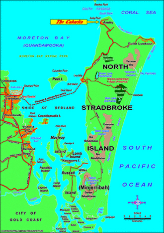 stradbroke map